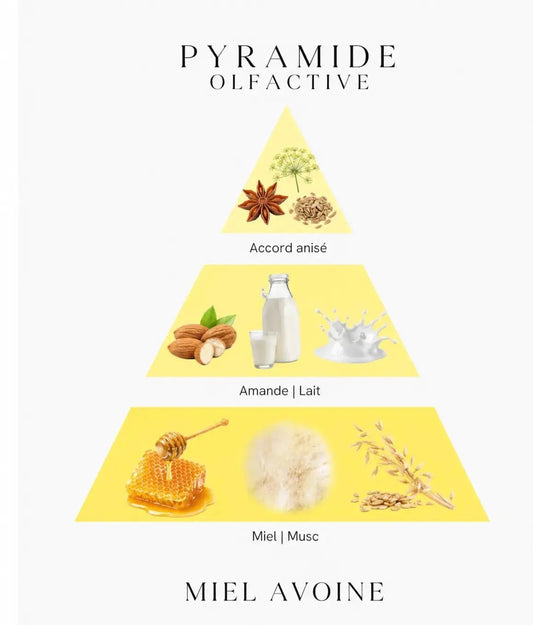 Bougie parfumée Miel Avoine - L'Atelier Ginko - Boutique en Ligne