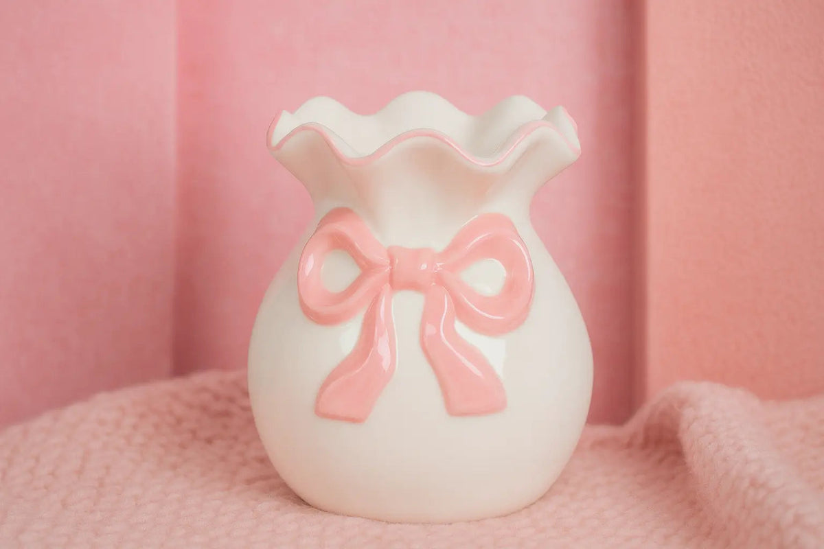 Diffuseur Nœud blanc et rose - L'Atelier Ginko - Boutique en Ligne