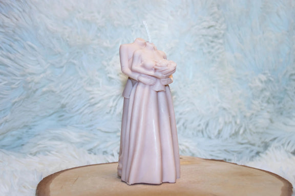 Bougie artisanale mariage Elle et Lui - L'Atelier Ginko - Boutique en Ligne