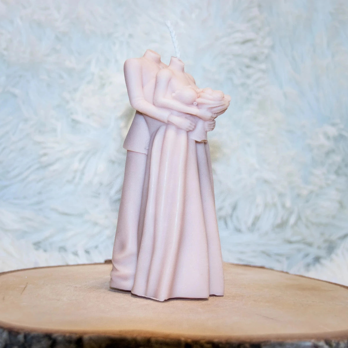 Bougie artisanale mariage Elle et Lui - L'Atelier Ginko - Boutique en Ligne