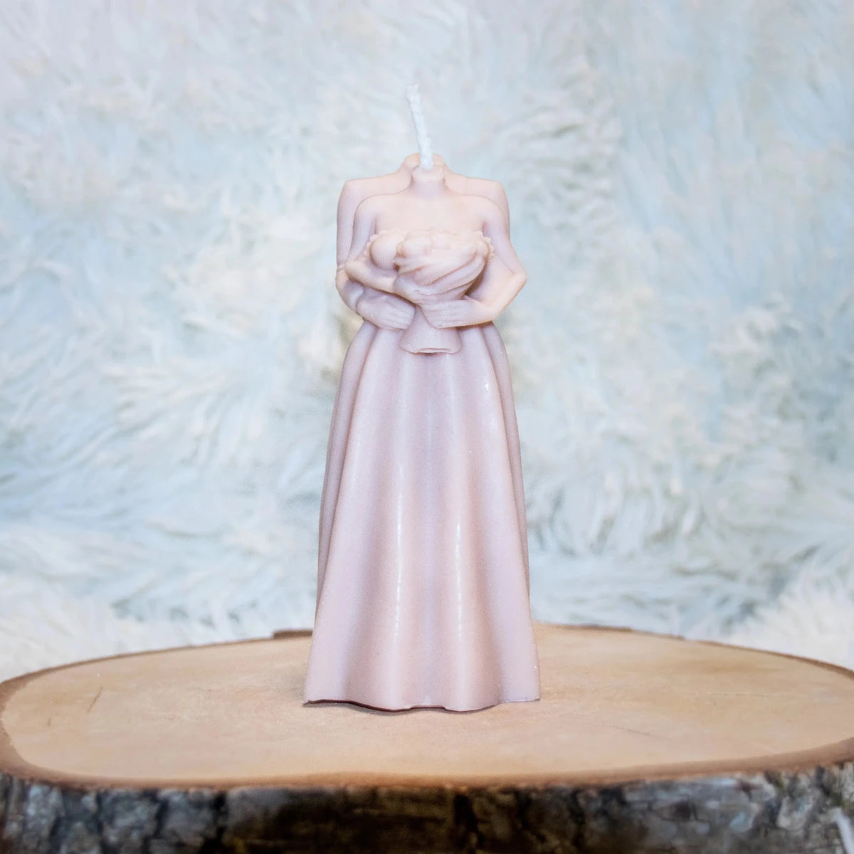 Bougie artisanale mariage Elle et Lui - L'Atelier Ginko - Boutique en Ligne