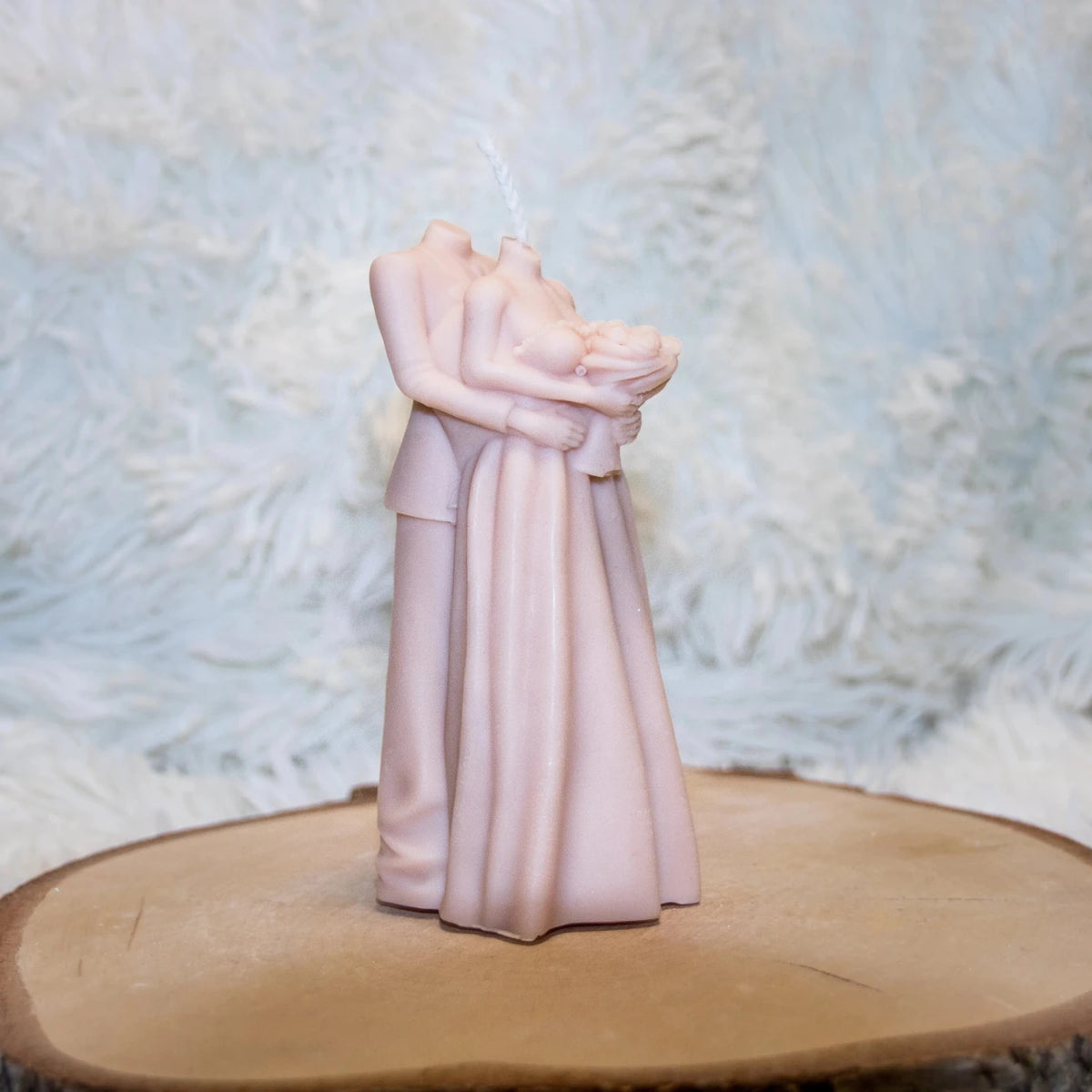 Bougie artisanale mariage Elle et Lui - L'Atelier Ginko - Boutique en Ligne