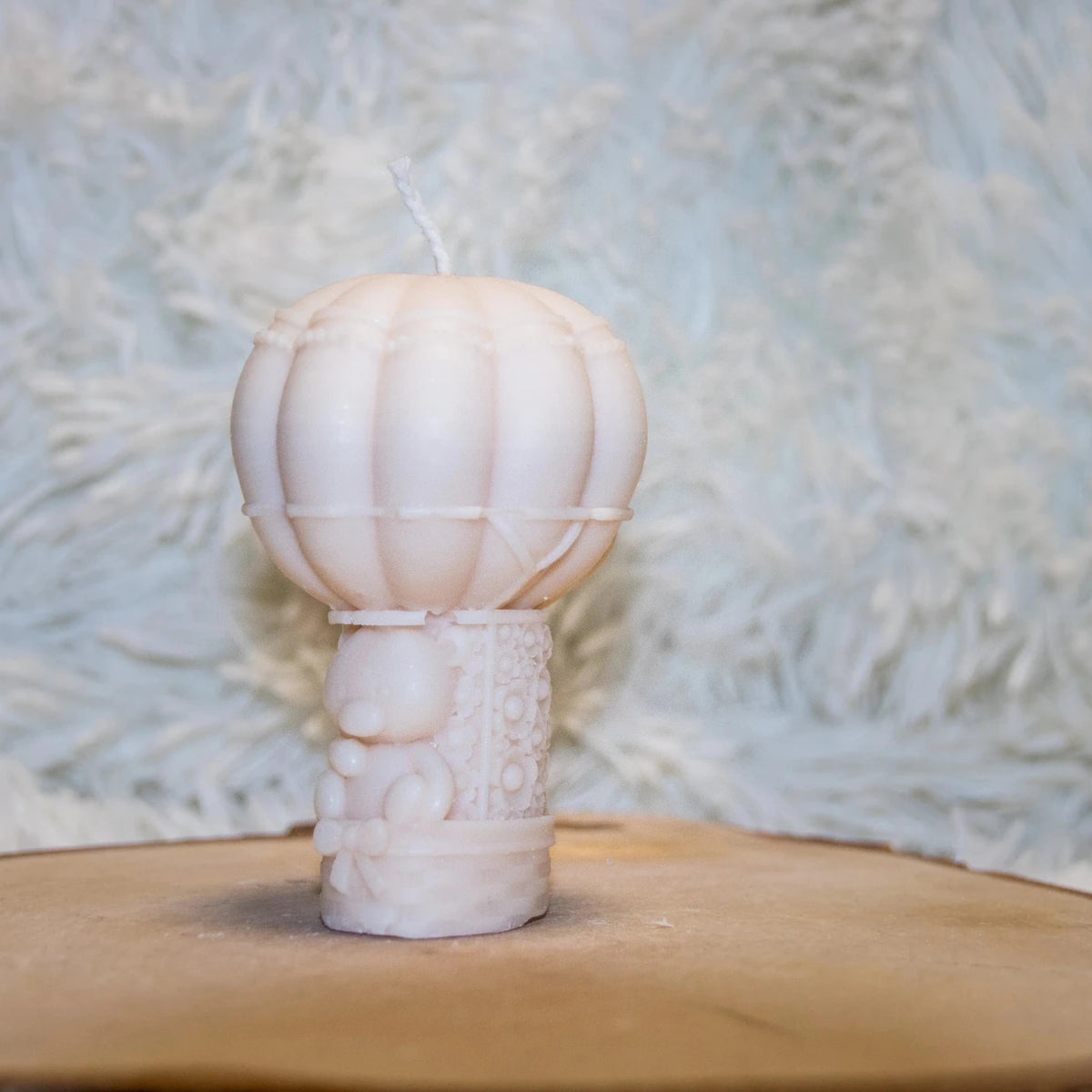 Bougie artisanale naissance Ballon - L'Atelier Ginko - Boutique en Ligne