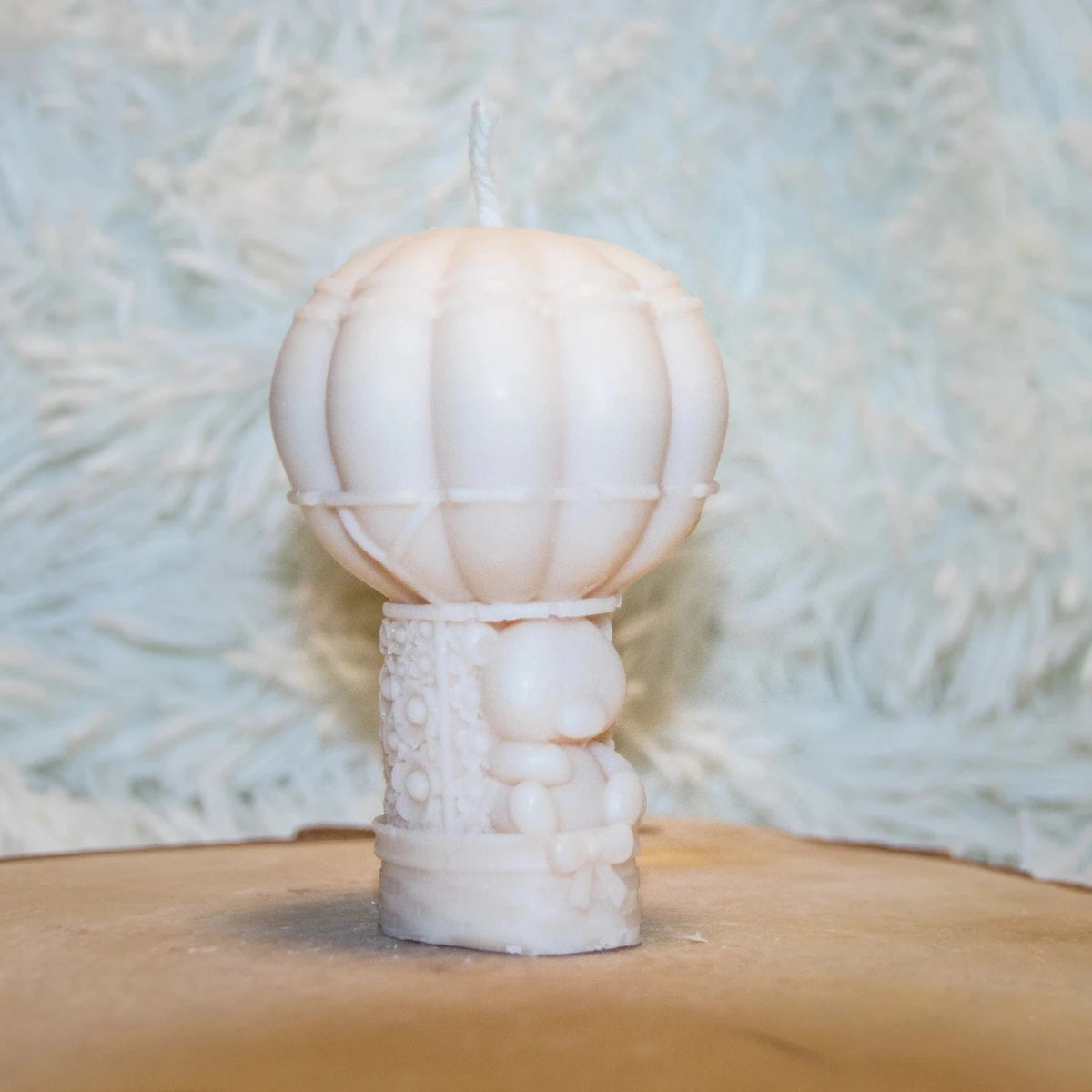 Bougie artisanale naissance Ballon - L'Atelier Ginko - Boutique en Ligne