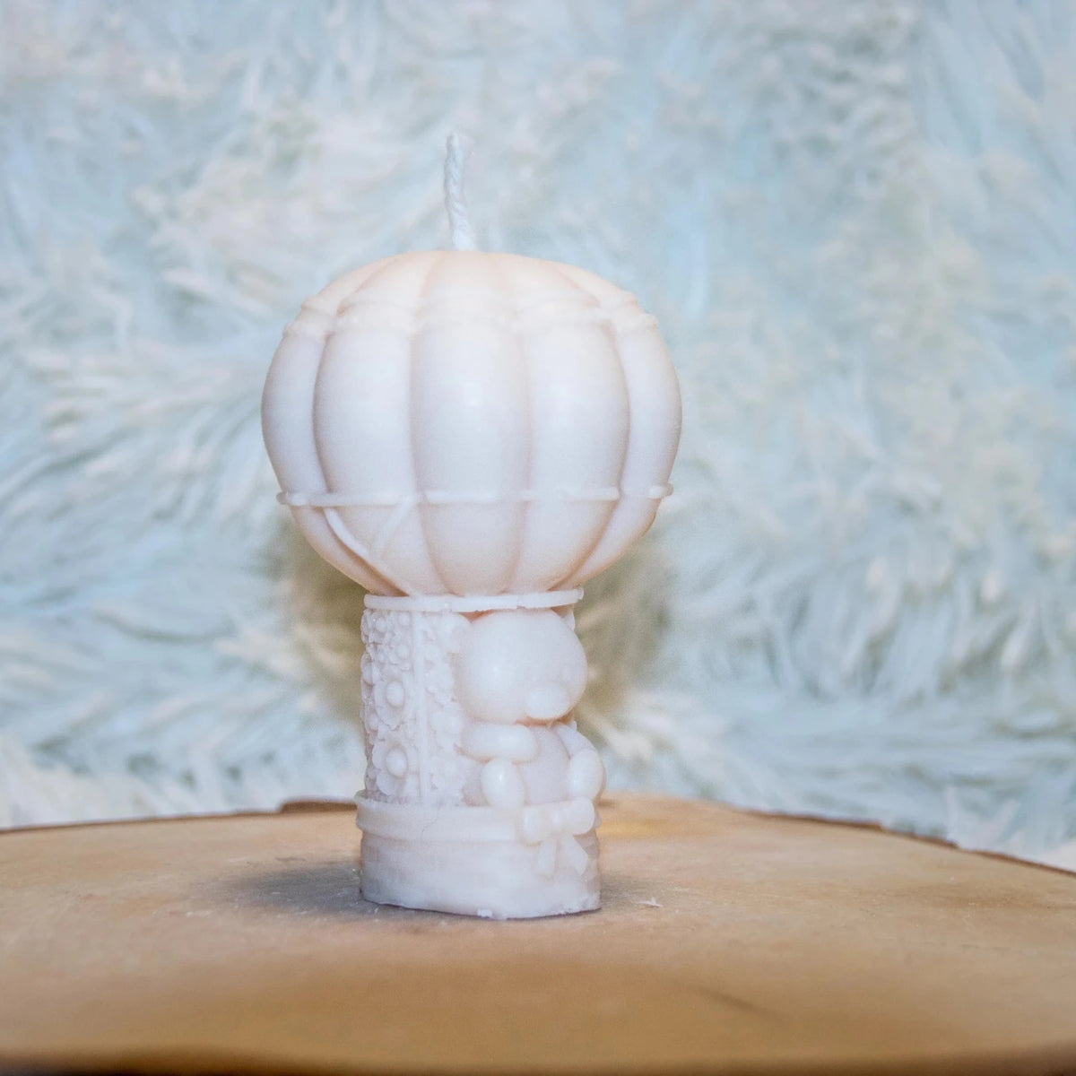 Bougie artisanale naissance Ballon - L'Atelier Ginko - Boutique en Ligne