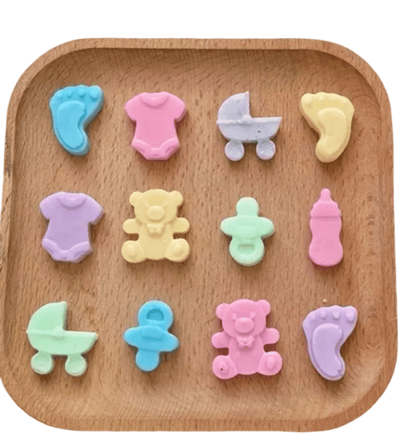 Bougie artisanale naissance personnalisable - L'Atelier Ginko - Boutique en Ligne