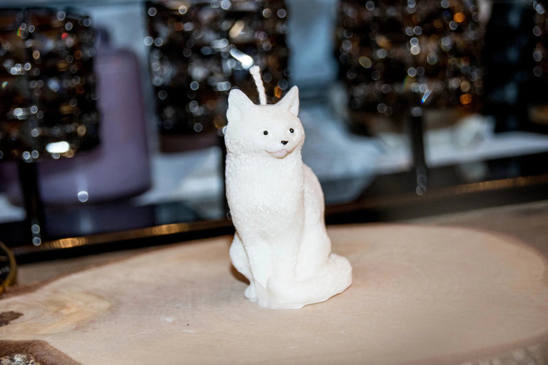 Bougie Chat - L'Atelier Ginko - Boutique en Ligne
