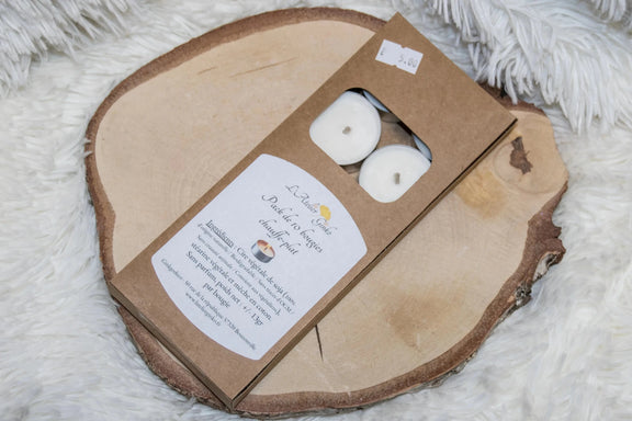 Bougie chauffe-plat non parfumée - L'Atelier Ginko - Boutique en Ligne