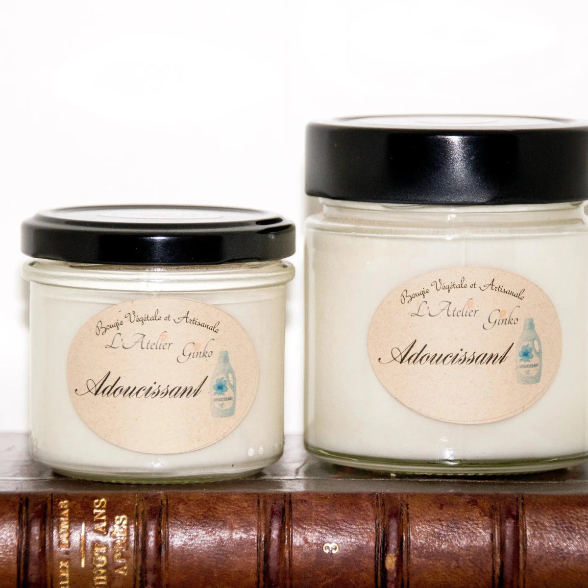 Bougie parfumée Adoucissant - L'Atelier Ginko - Boutique en Ligne