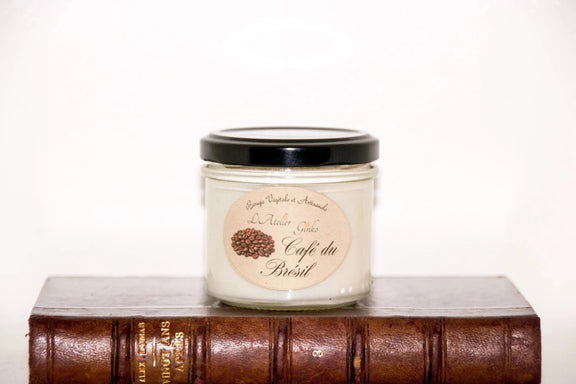 Bougie parfumée Café : Ambiance chaleureuse assurée - L'Atelier Ginko - Boutique en Ligne