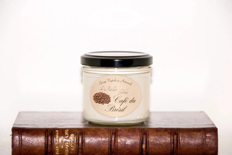 Bougie parfumée Café : Ambiance chaleureuse assurée - L'Atelier Ginko - Boutique en Ligne