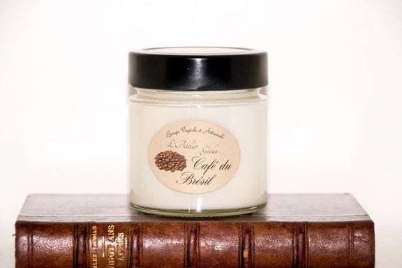 Bougie parfumée Café : Ambiance chaleureuse assurée - L'Atelier Ginko - Boutique en Ligne