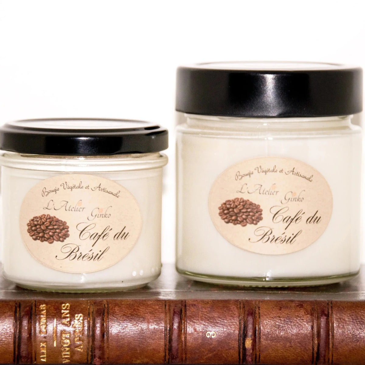 Bougie parfumée Café : Ambiance chaleureuse assurée - L'Atelier Ginko - Boutique en Ligne