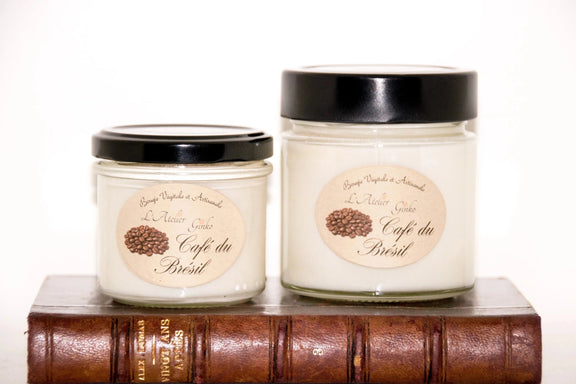 Bougie parfumée Café : Ambiance chaleureuse assurée - L'Atelier Ginko - Boutique en Ligne