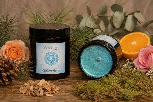 Bougie parfumée Chakra Gorge VISH - L'Atelier Ginko - Boutique en Ligne