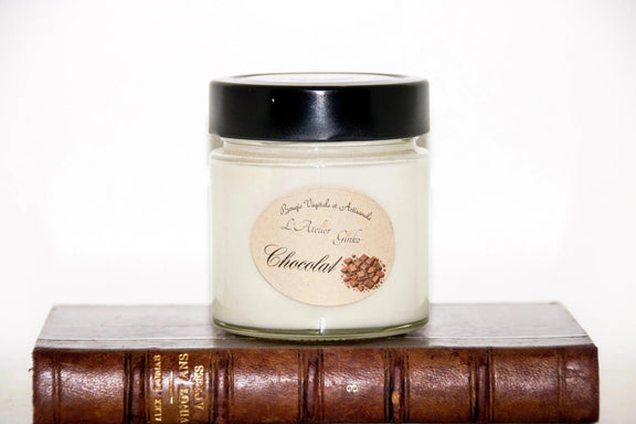 Bougie parfumée Chocolat gourmand - L'Atelier Ginko - Boutique en Ligne