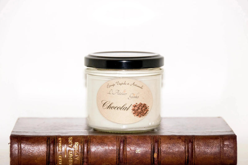 Bougie parfumée Chocolat gourmand - L'Atelier Ginko - Boutique en Ligne