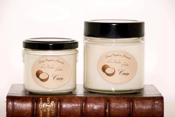 Bougie parfumée Coco - L'Atelier Ginko - Boutique en Ligne