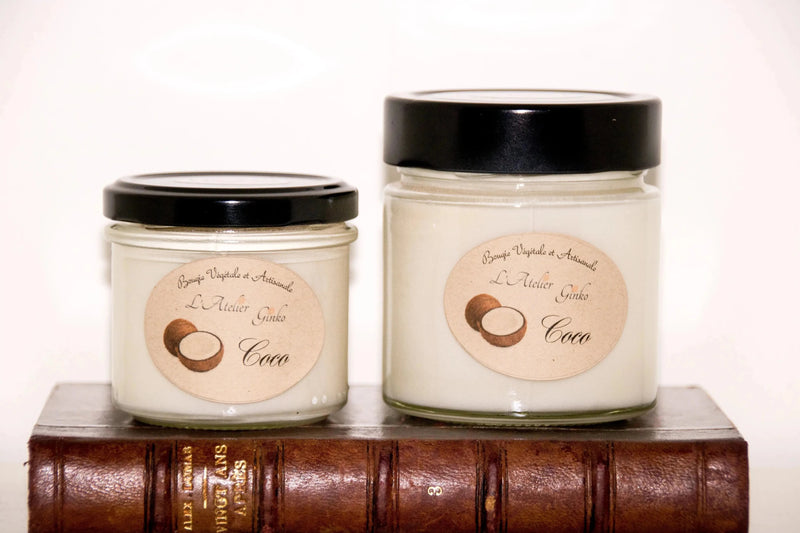 Bougie parfumée Coco - L'Atelier Ginko - Boutique en Ligne