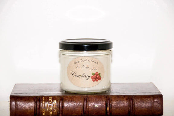Bougie parfumée Cranberry - L'Atelier Ginko - Boutique en Ligne