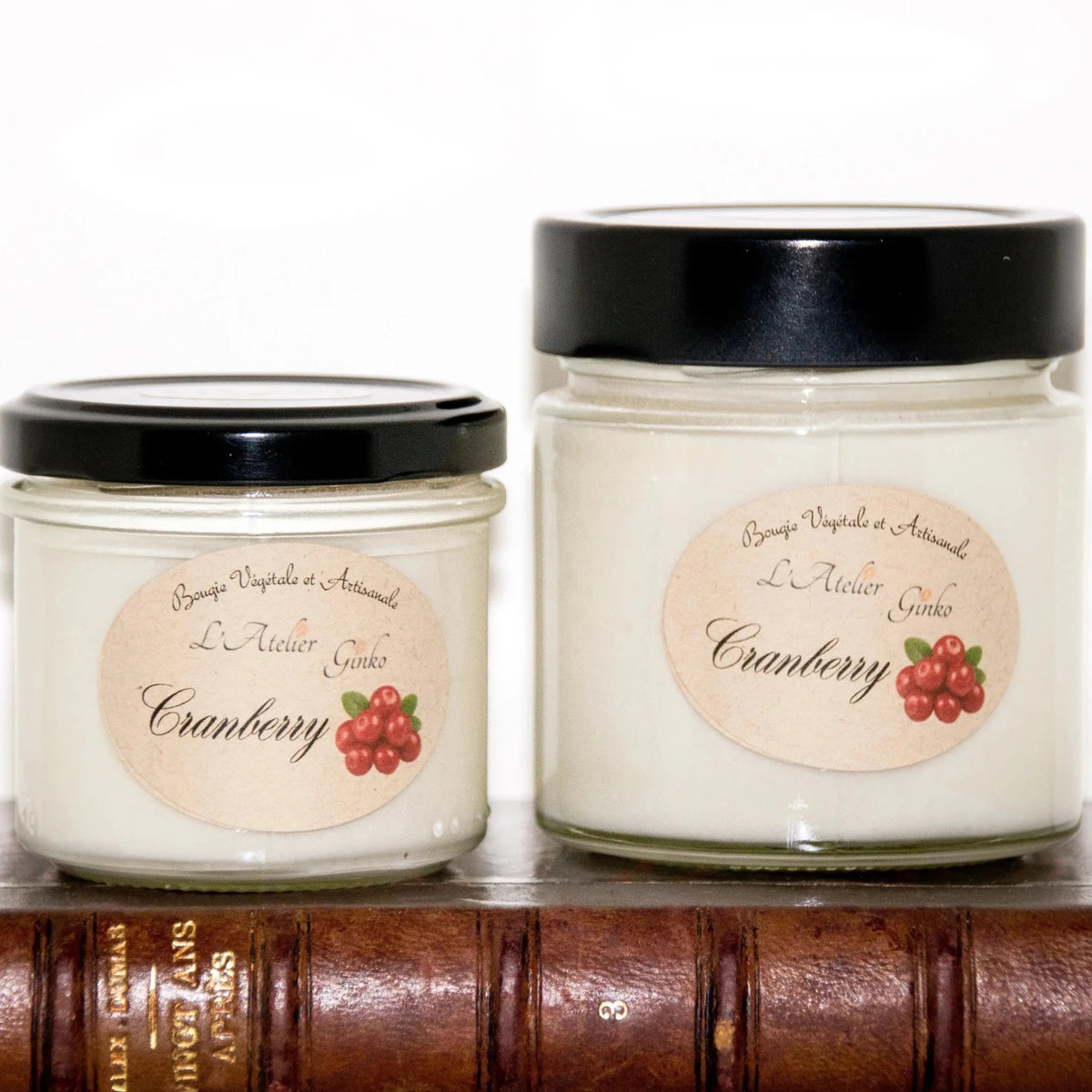 Bougie parfumée Cranberry - L'Atelier Ginko - Boutique en Ligne