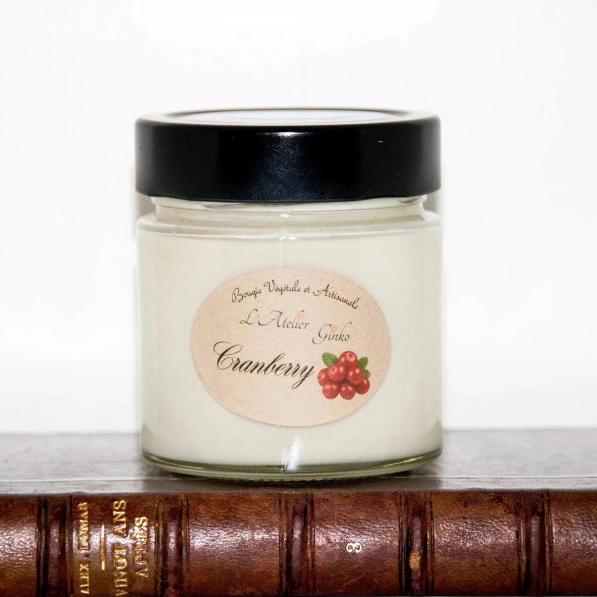 Bougie parfumée Cranberry - L'Atelier Ginko - Boutique en Ligne