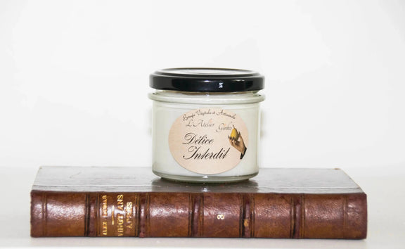 Bougie parfumée Délice Interdit - L'Atelier Ginko - Boutique en Ligne