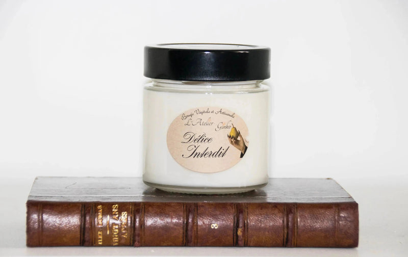 Bougie parfumée Délice Interdit - L'Atelier Ginko - Boutique en Ligne