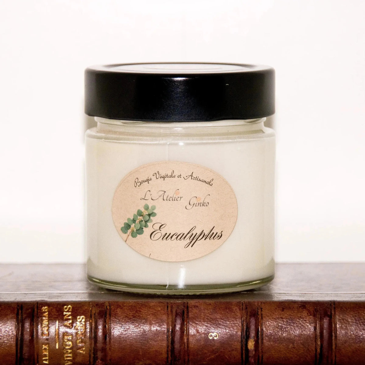 Bougie parfumée Eucalyptus - L'Atelier Ginko - Boutique en Ligne