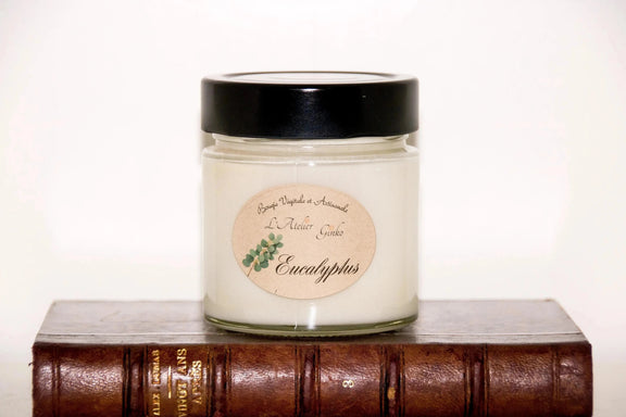 Bougie parfumée Eucalyptus - L'Atelier Ginko - Boutique en Ligne