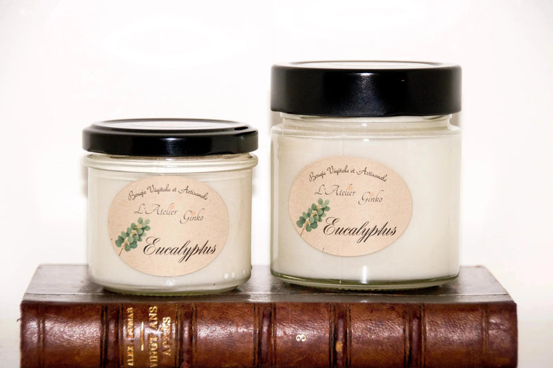 Bougie parfumée Eucalyptus - L'Atelier Ginko - Boutique en Ligne