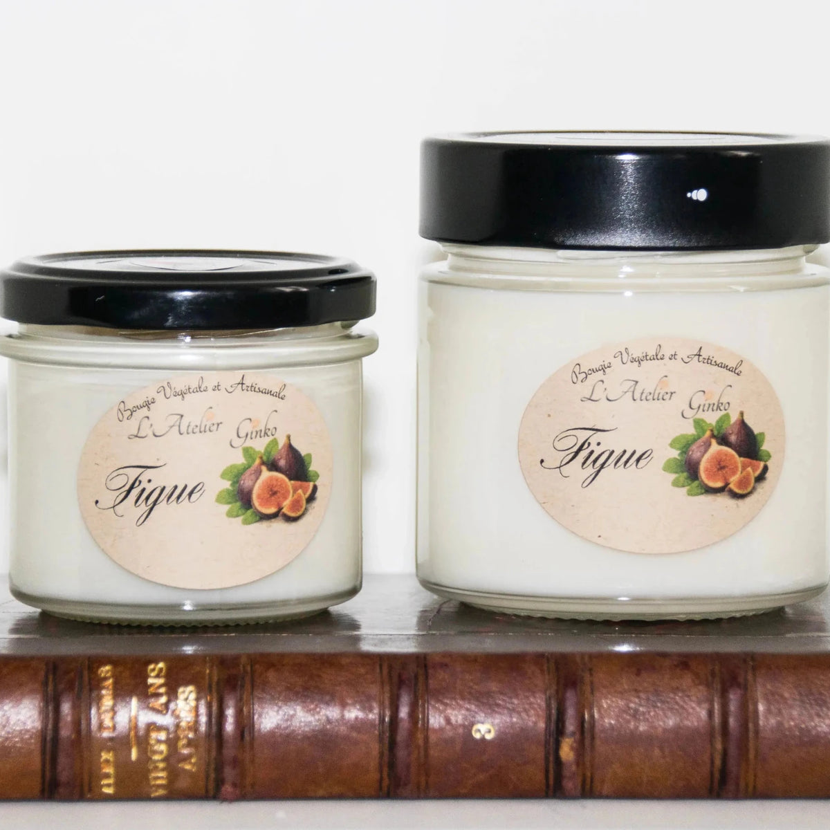 Bougie parfumée Figue - L'Atelier Ginko - Boutique en Ligne