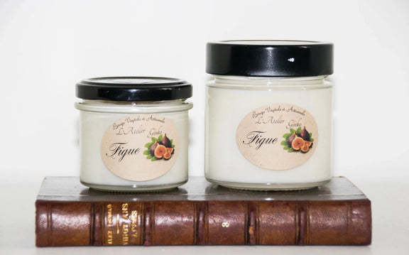 Bougie parfumée Figue - L'Atelier Ginko - Boutique en Ligne