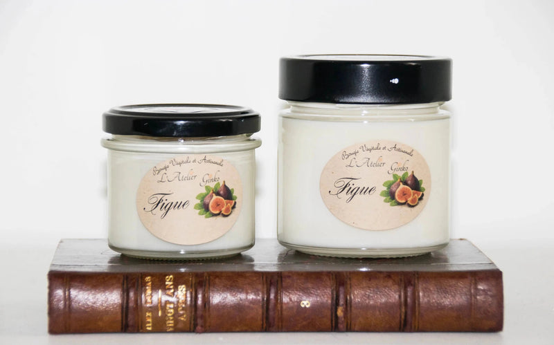 Bougie parfumée Figue - L'Atelier Ginko - Boutique en Ligne