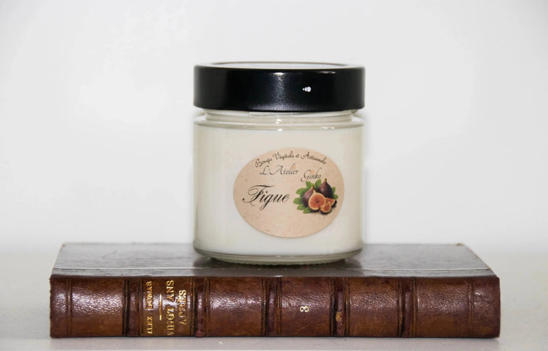 Bougie parfumée Figue - L'Atelier Ginko - Boutique en Ligne