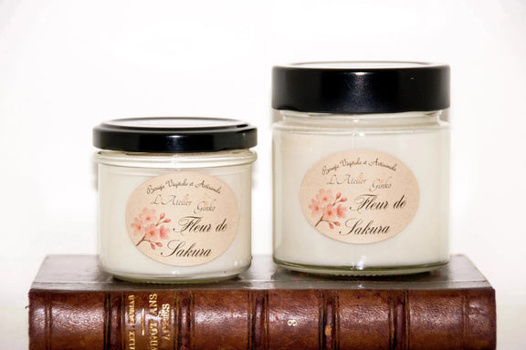 Bougie parfumée Fleur de Sakura - L'Atelier Ginko - Boutique en Ligne