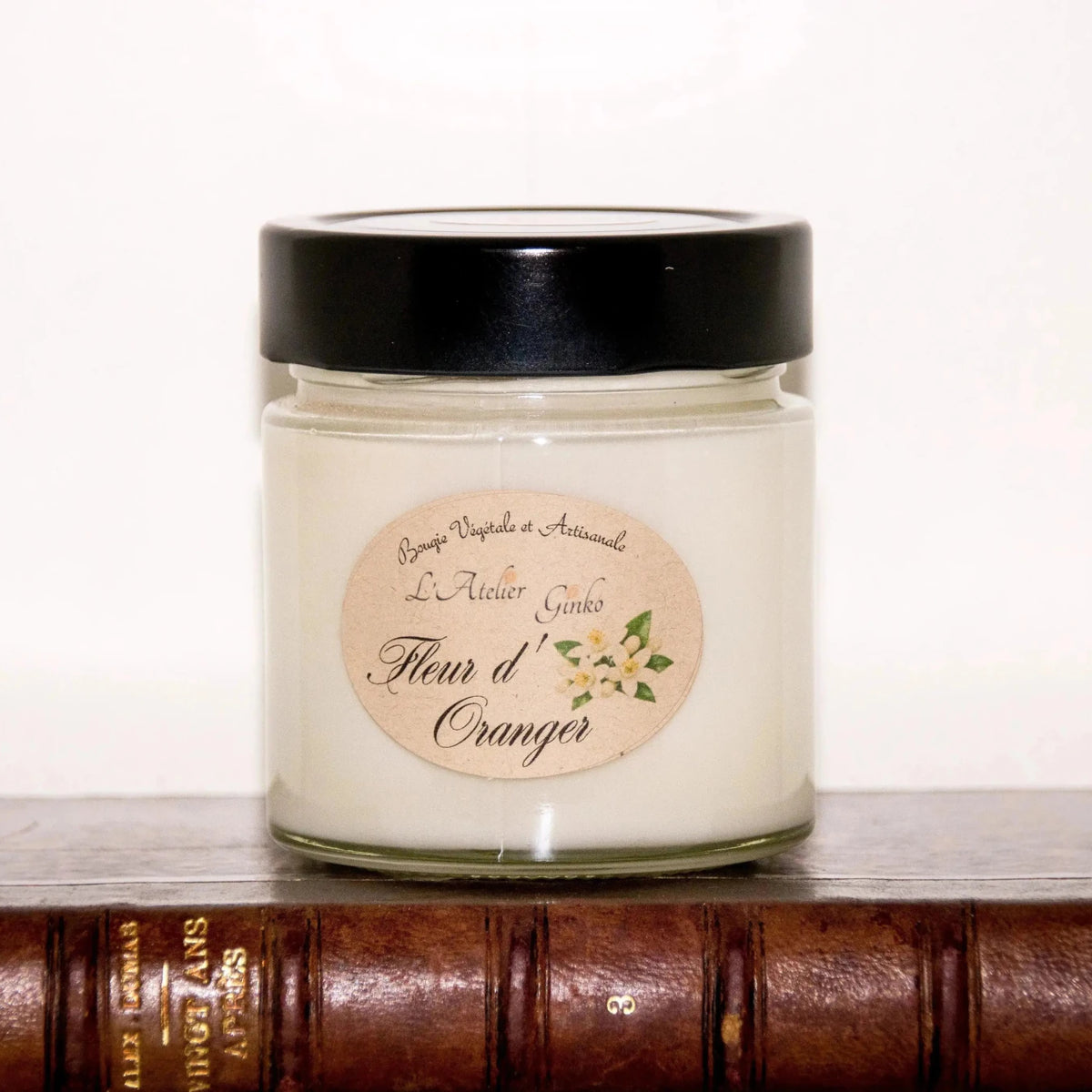 Bougie parfumée Fleur d'Oranger - L'Atelier Ginko - Boutique en Ligne