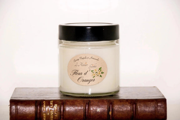 Bougie parfumée Fleur d'Oranger - L'Atelier Ginko - Boutique en Ligne