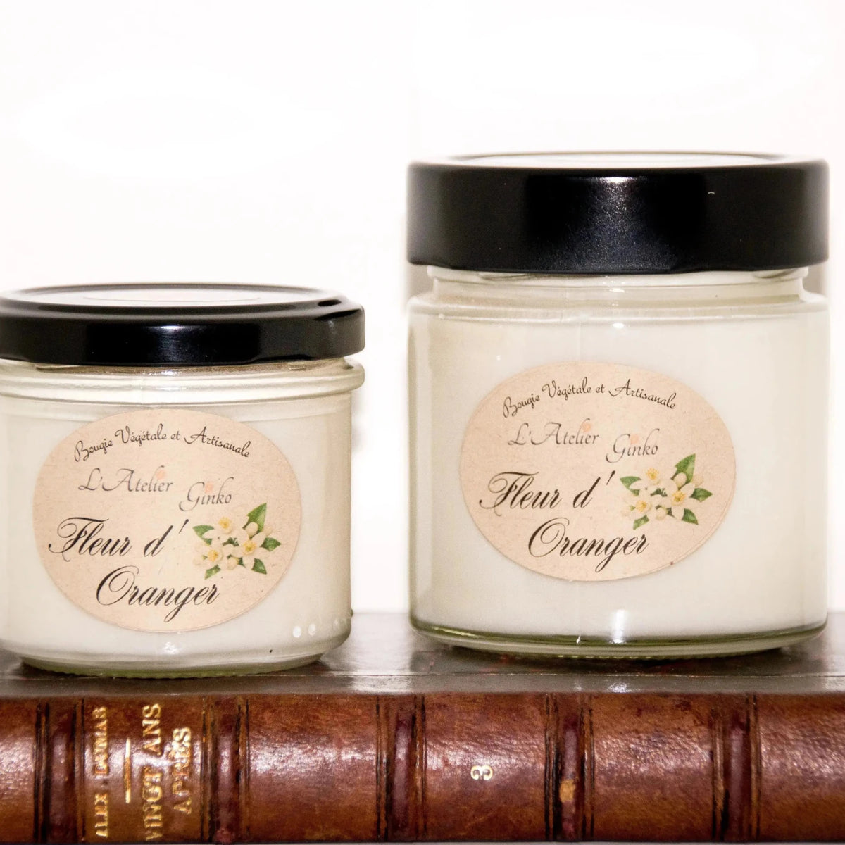 Bougie parfumée Fleur d'Oranger - L'Atelier Ginko - Boutique en Ligne