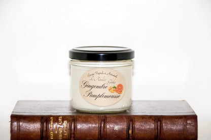 Bougie parfumée Gingembre pamplemousse - L'Atelier Ginko - Boutique en Ligne