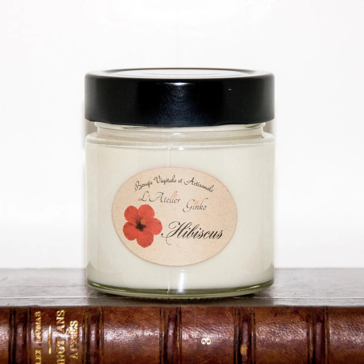 Bougie parfumée Hibiscus - L'Atelier Ginko - Boutique en Ligne