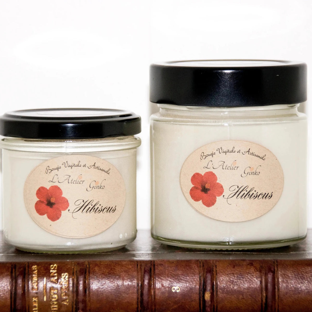 Bougie parfumée Hibiscus - L'Atelier Ginko - Boutique en Ligne