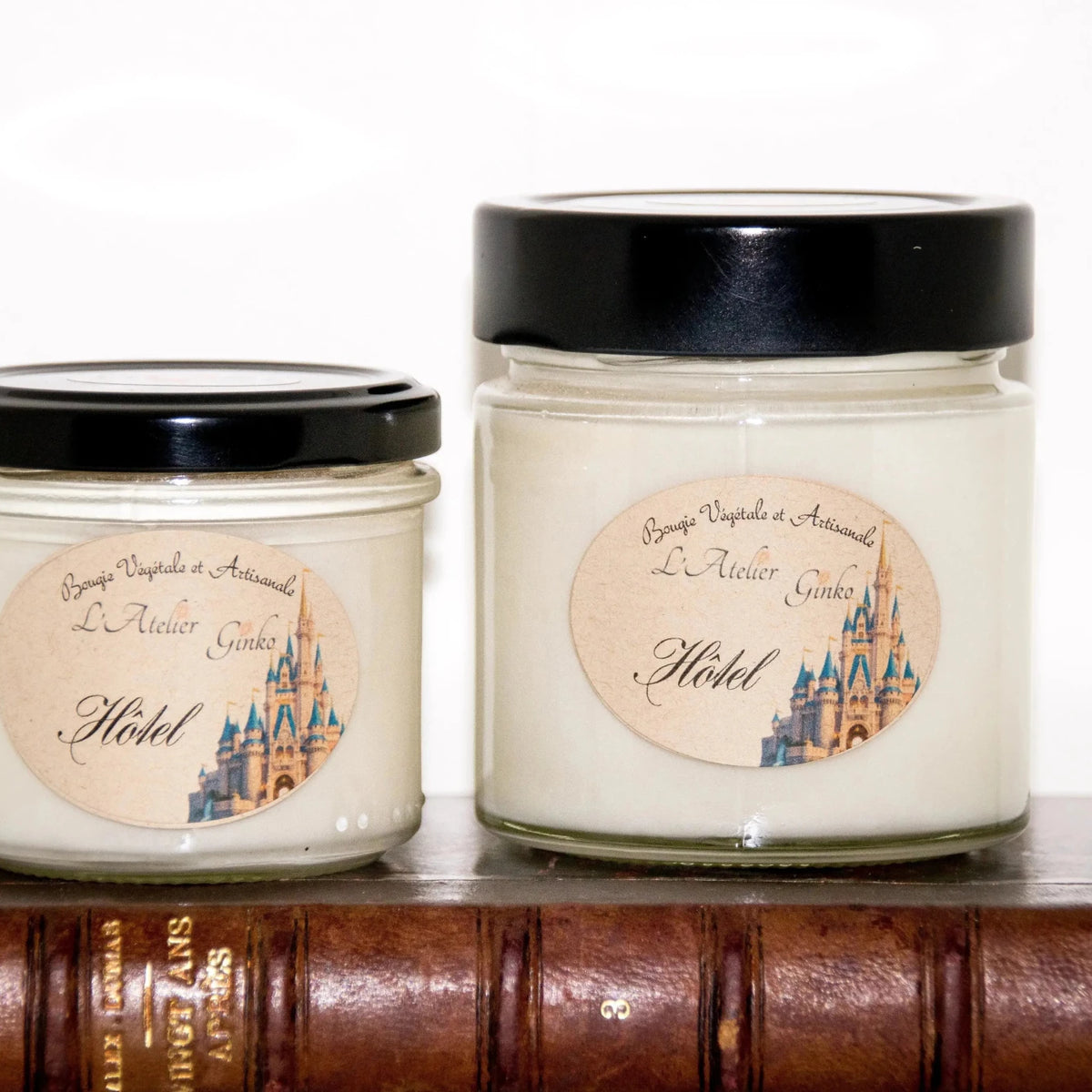 Bougie parfumée Hôtel cire de soja artisanale - L'Atelier Ginko