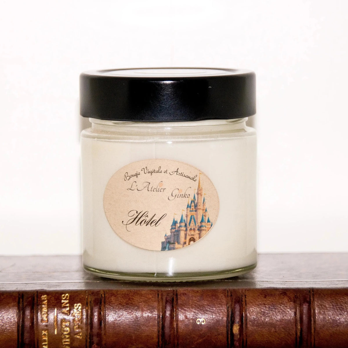 Bougie parfumée Hôtel cire de soja artisanale - L'Atelier Ginko