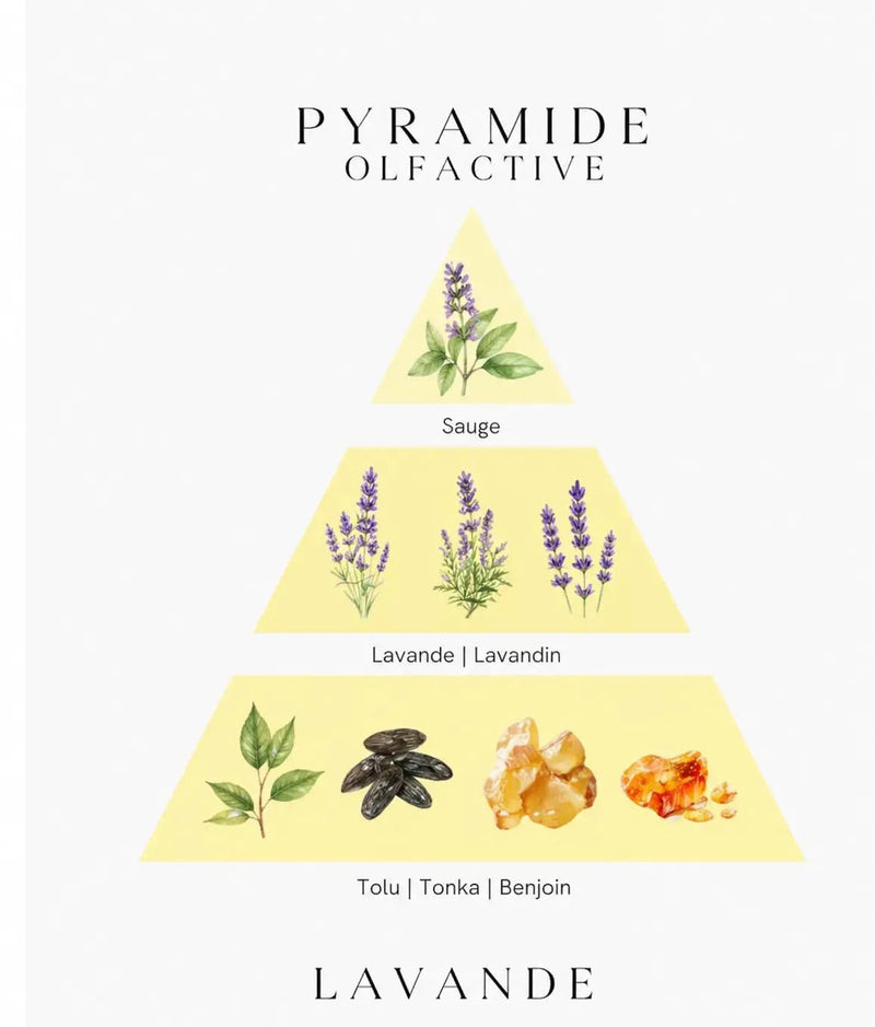 Bougie parfumée Lavande cire de soja artisanale - L'Atelier Ginko