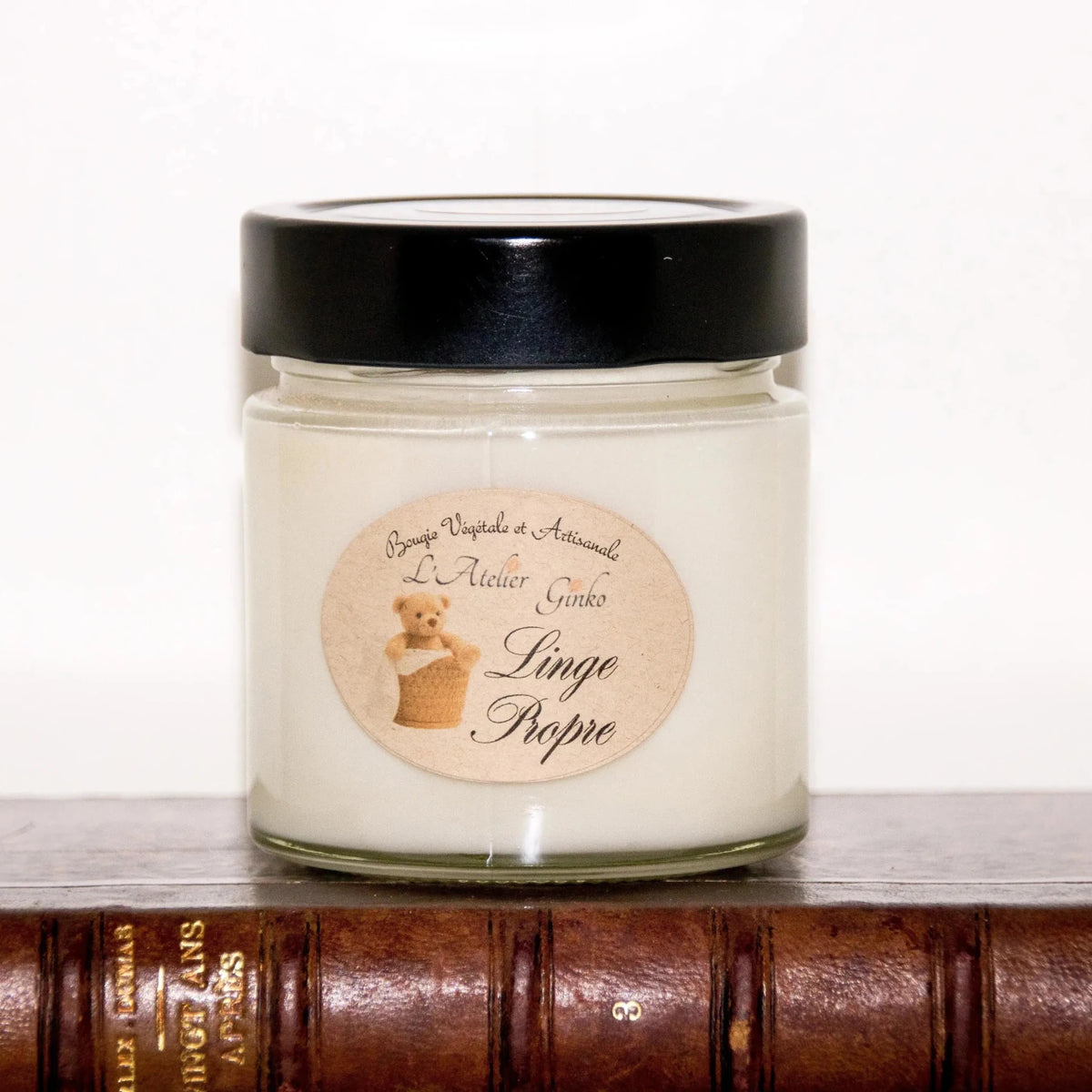 Bougie parfumée Linge Propre - L'Atelier Ginko - Boutique en Ligne
