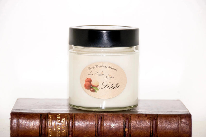 Bougie parfumée Litchi - L'Atelier Ginko - Boutique en Ligne