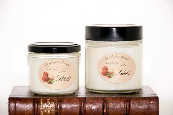 Bougie parfumée Litchi - L'Atelier Ginko - Boutique en Ligne
