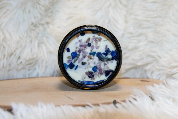 Bougie parfumée Lithothérapie Gratitude - L'Atelier Ginko - Boutique en Ligne