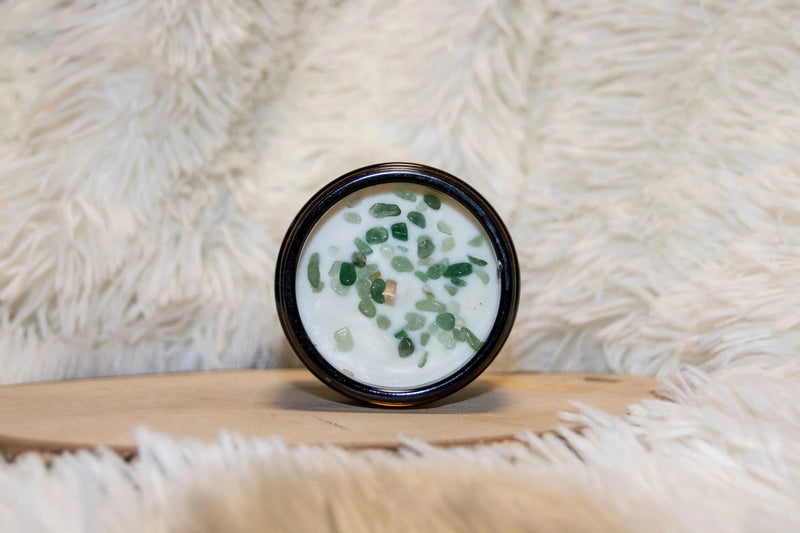 Bougie parfumée Lithothérapie Prospérité - L'Atelier Ginko - Boutique en Ligne